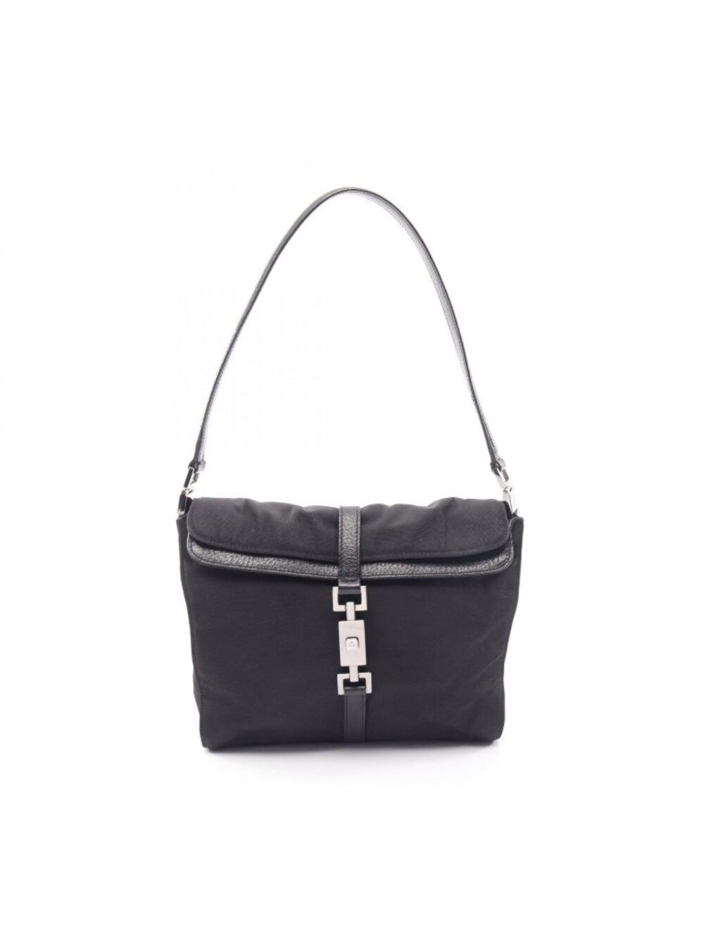 Gucci Shoulder Bag Jackie Nylon Leather